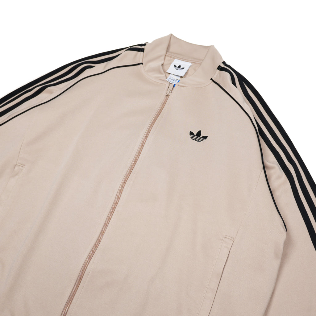 SST ADICOLOR CLASSICS LOOSE-FIT TRACK JACKET – BEIGE