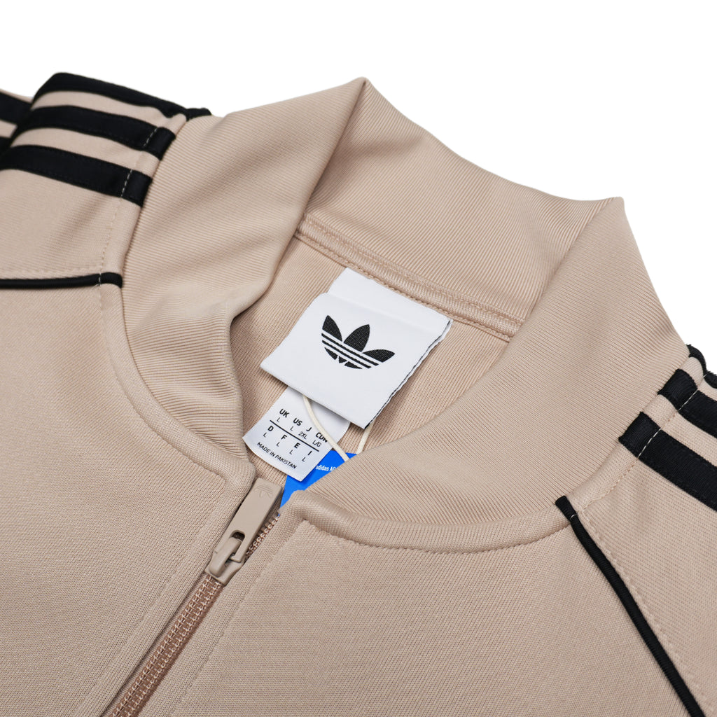 SST ADICOLOR CLASSICS LOOSE-FIT TRACK JACKET – BEIGE