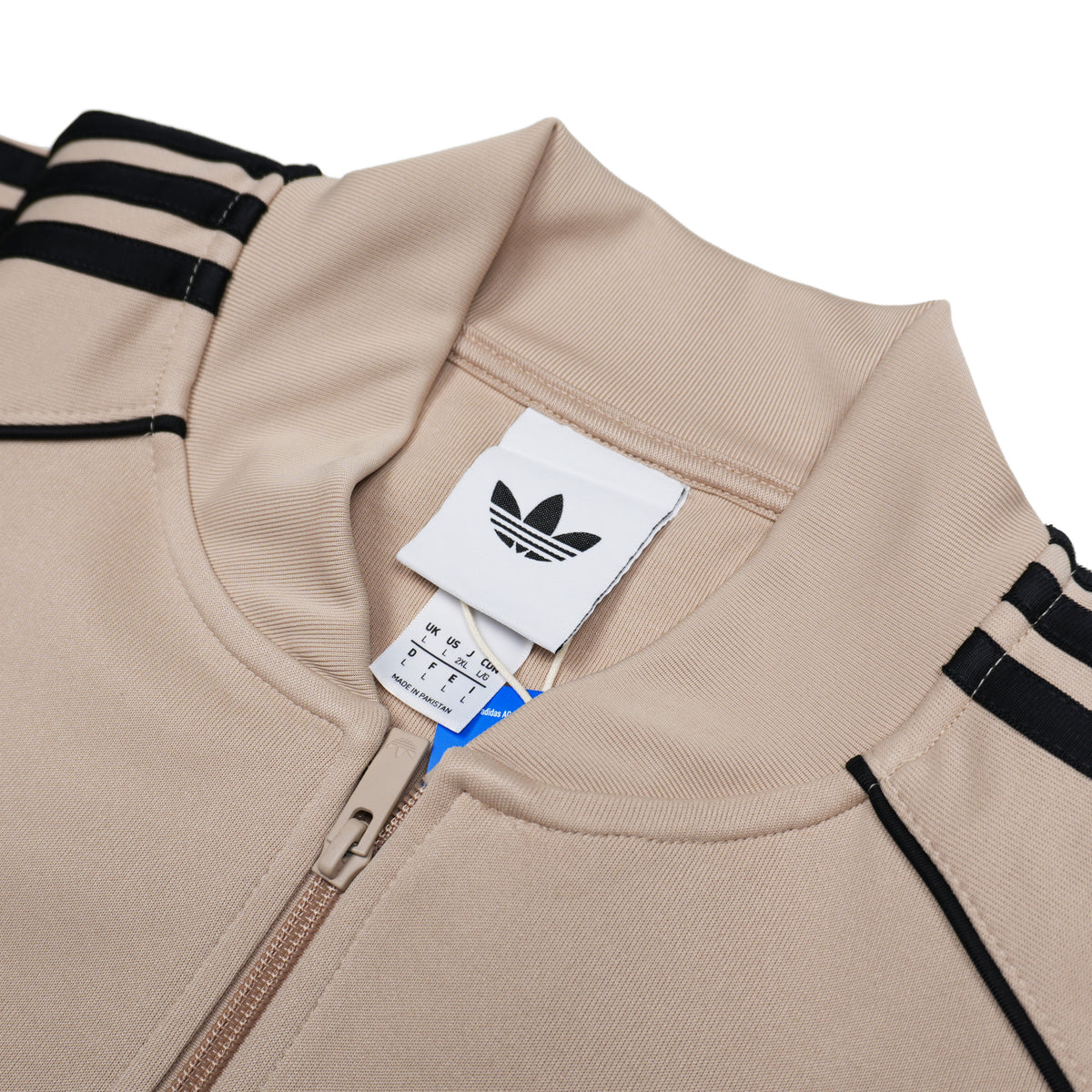 SST ADICOLOR CLASSICS LOOSE-FIT TRACK JACKET – BEIGE