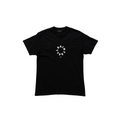 ALLSAINTS CIRCLE LOGO GRAPHIC T-SHIRT - BLACK