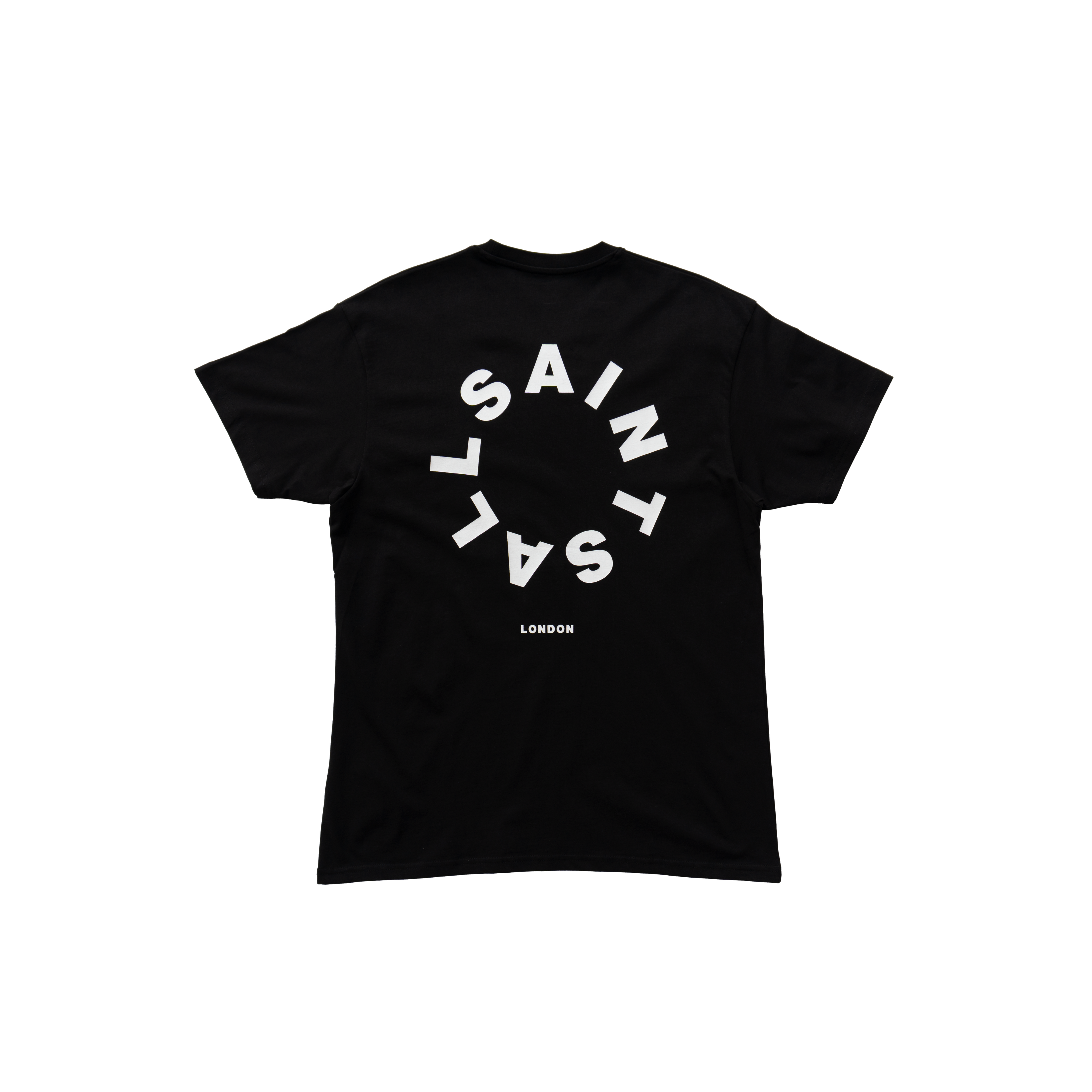 ALLSAINTS CIRCLE LOGO GRAPHIC T-SHIRT - BLACK