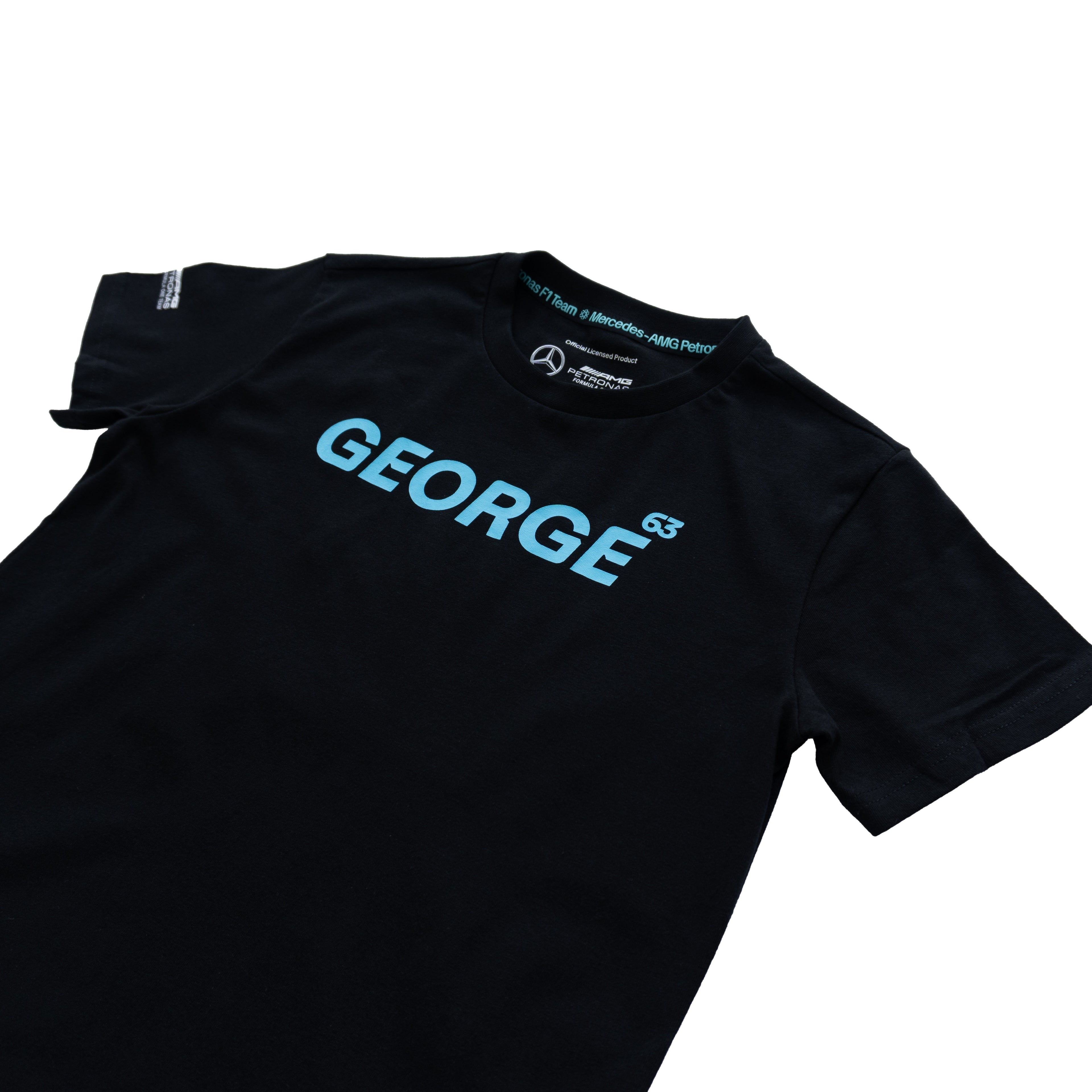 MERCEDES-AMG PETRONAS GEORGE RUSSELL 63 T-SHIRT – BLACK (W)