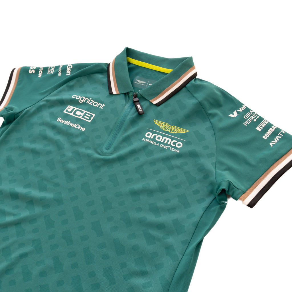 BOSS ASTON MARTIN FORMULA ONE TEAM POLO – RACING GREEN (W)