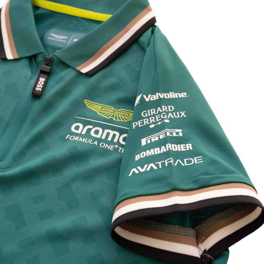 BOSS ASTON MARTIN FORMULA ONE TEAM POLO – RACING GREEN (W)