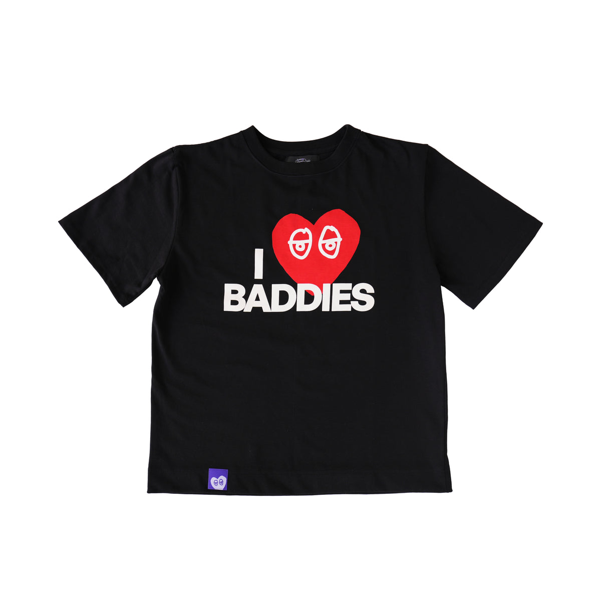 BREAKER I LOVE BADDIES T-SHIRT – BLACK