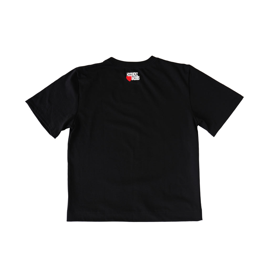 BREAKER I LOVE BADDIES T-SHIRT – BLACK