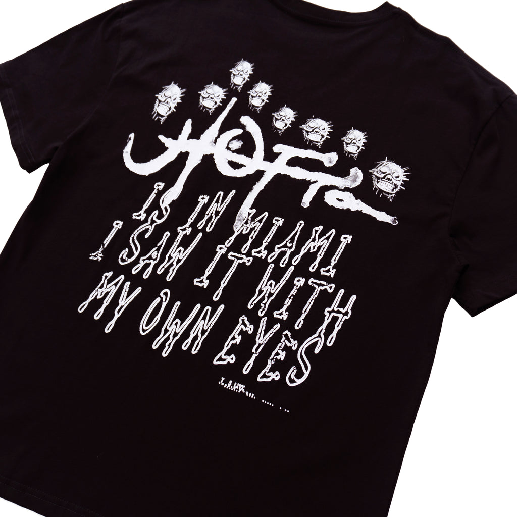 CACTUS JACK BY TRAVIS SCOTT LIVE FROM MIAMI TEE – BLACK