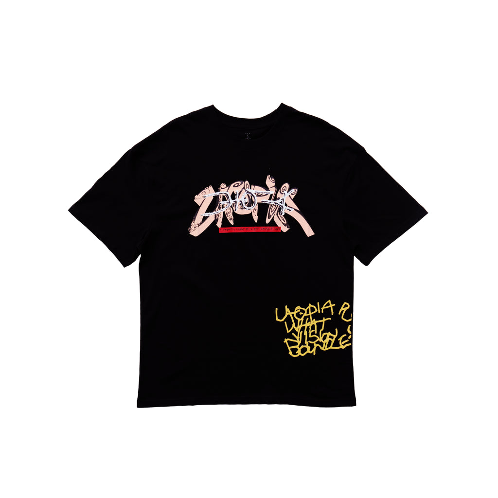 CACTUS JACK BY TRAVIS SCOTT UTOPIA CIRCUS MAXIMUS TEE – BLACK