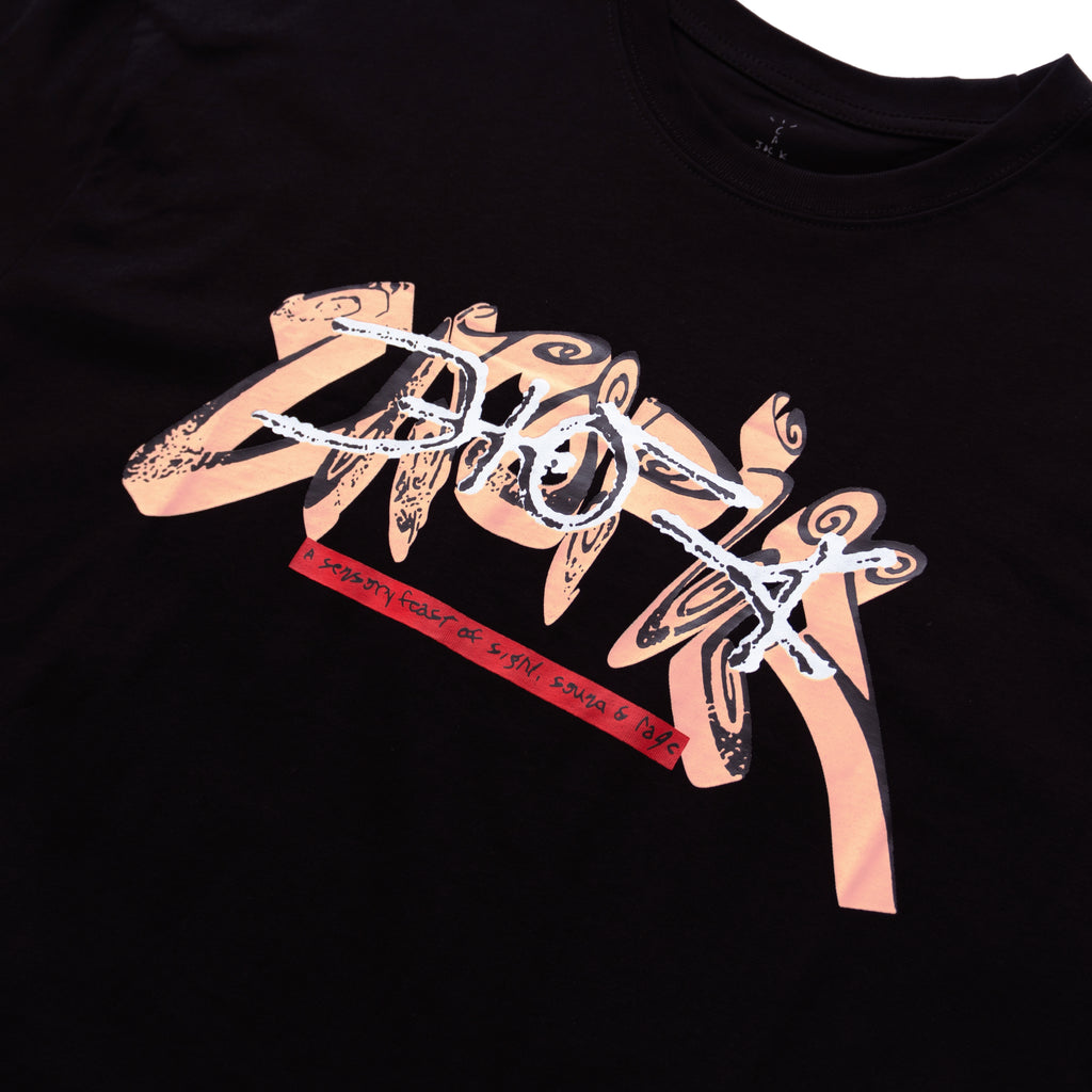 CACTUS JACK BY TRAVIS SCOTT UTOPIA CIRCUS MAXIMUS TEE – BLACK