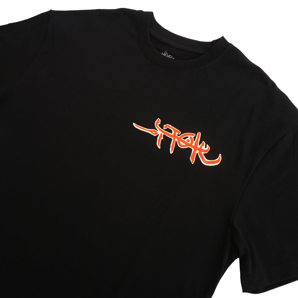 CACTUS JACK UTOPIA GRAPHIC T-SHIRT – BLACK