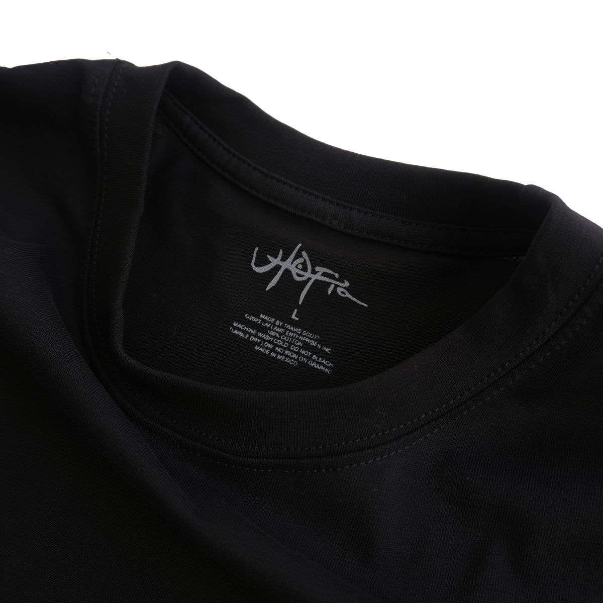 CACTUS JACK UTOPIA GRAPHIC T-SHIRT – BLACK
