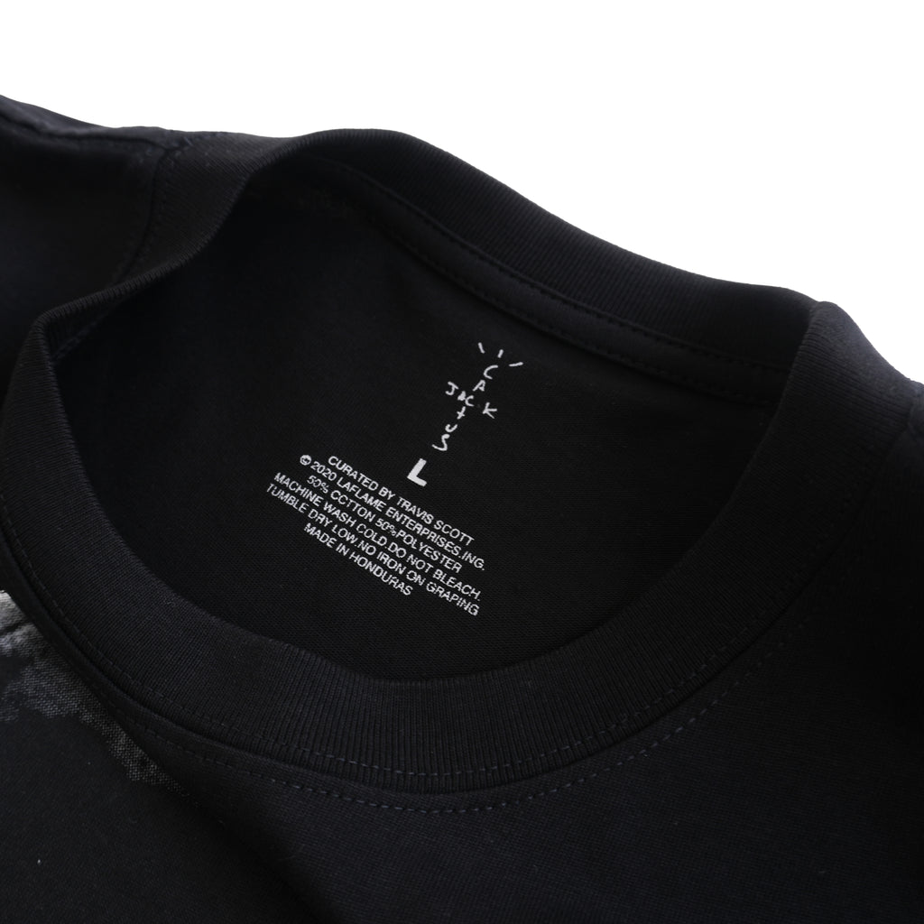 CACTUS JACK BY TRAVIS SCOTT SCRIBBLE TEE – BLACK