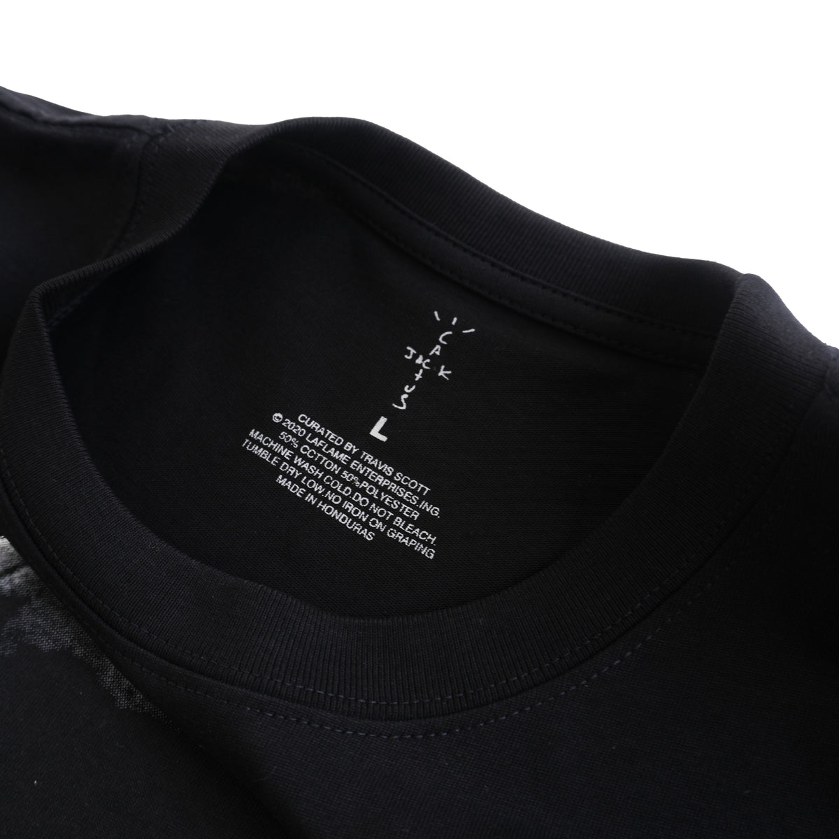 CACTUS JACK BY TRAVIS SCOTT SCRIBBLE TEE – BLACK