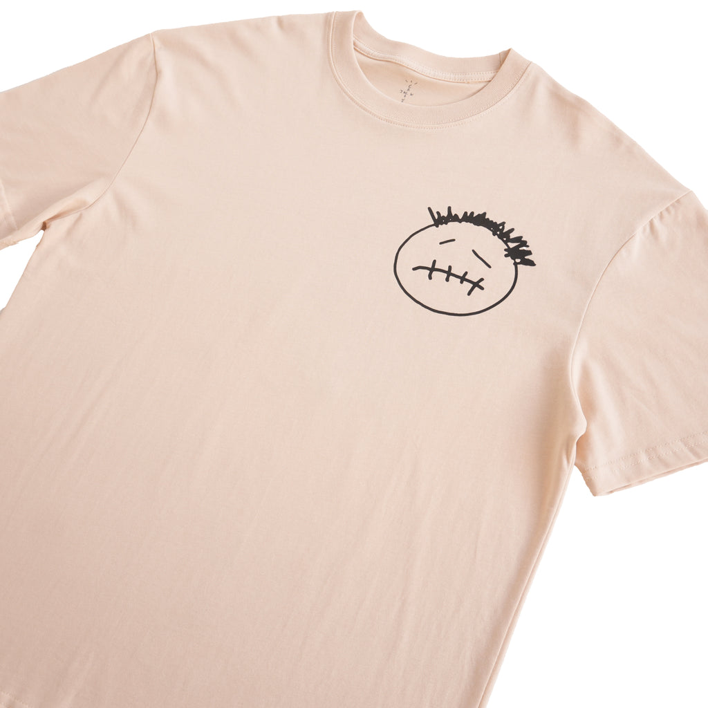 CACTUS JACK CACTUS FACE T-SHIRT – BEIGE