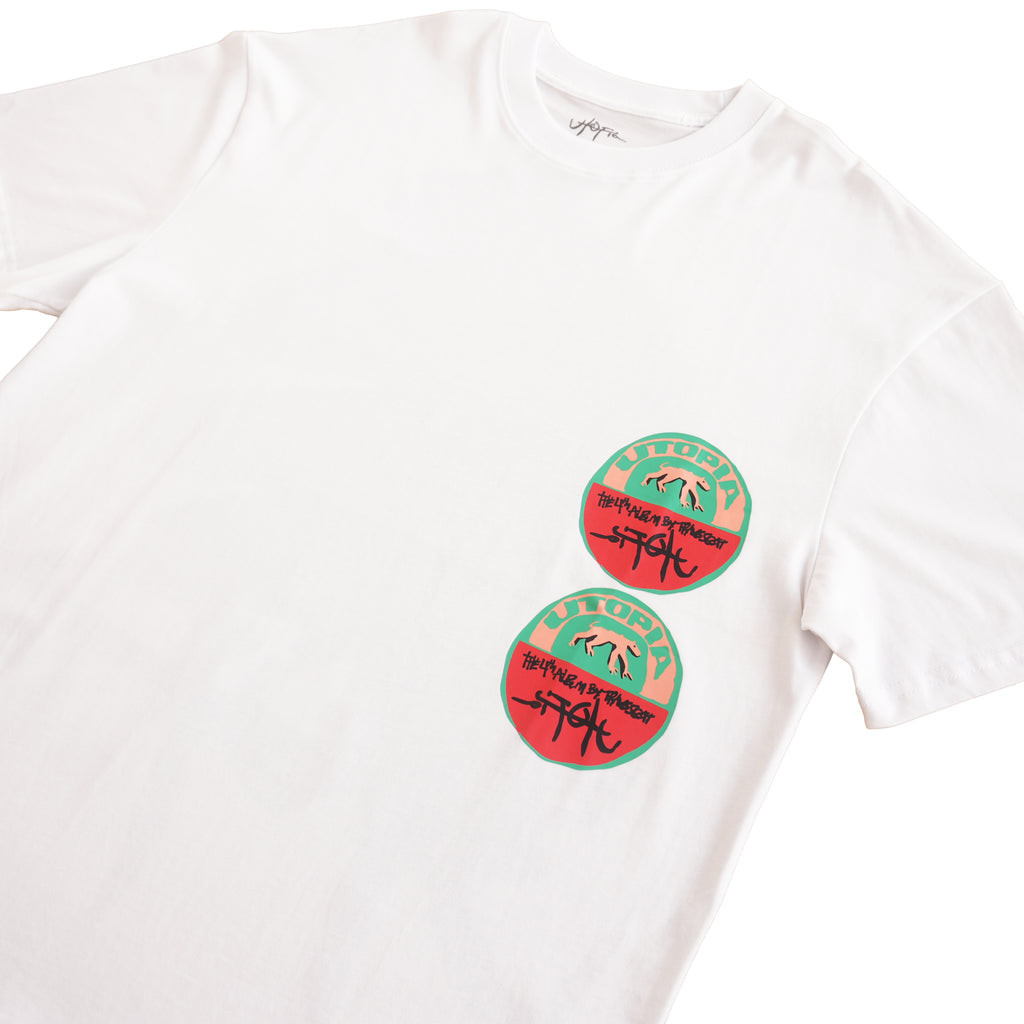 CACTUS JACK BY TRAVIS SCOTT B3 UTOPIA T-SHIRT – WHITE