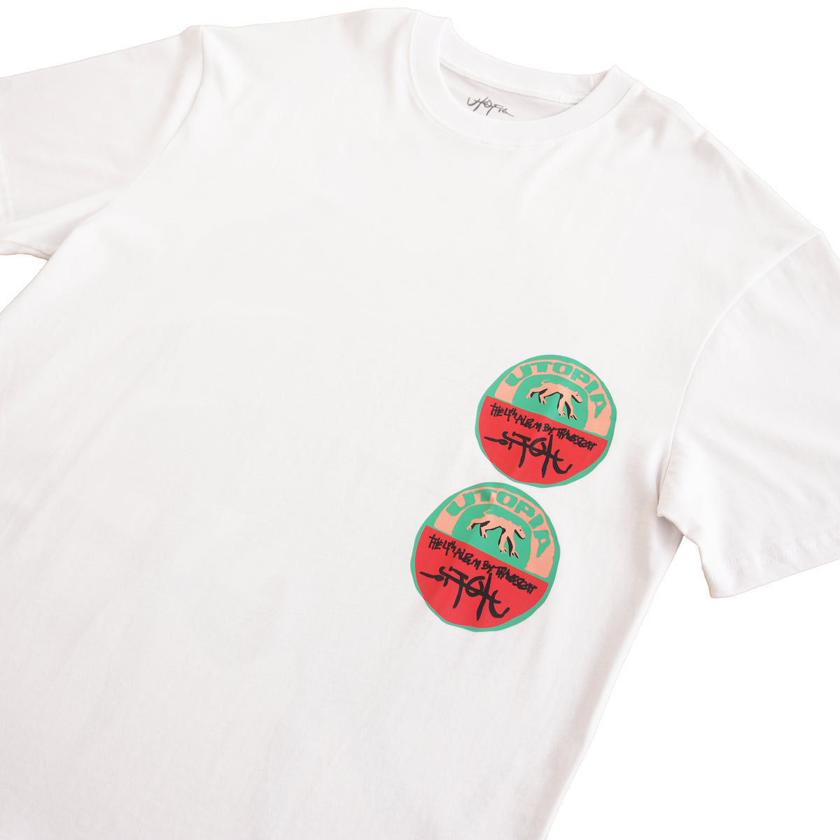 CACTUS JACK BY TRAVIS SCOTT B3 UTOPIA T-SHIRT – WHITE