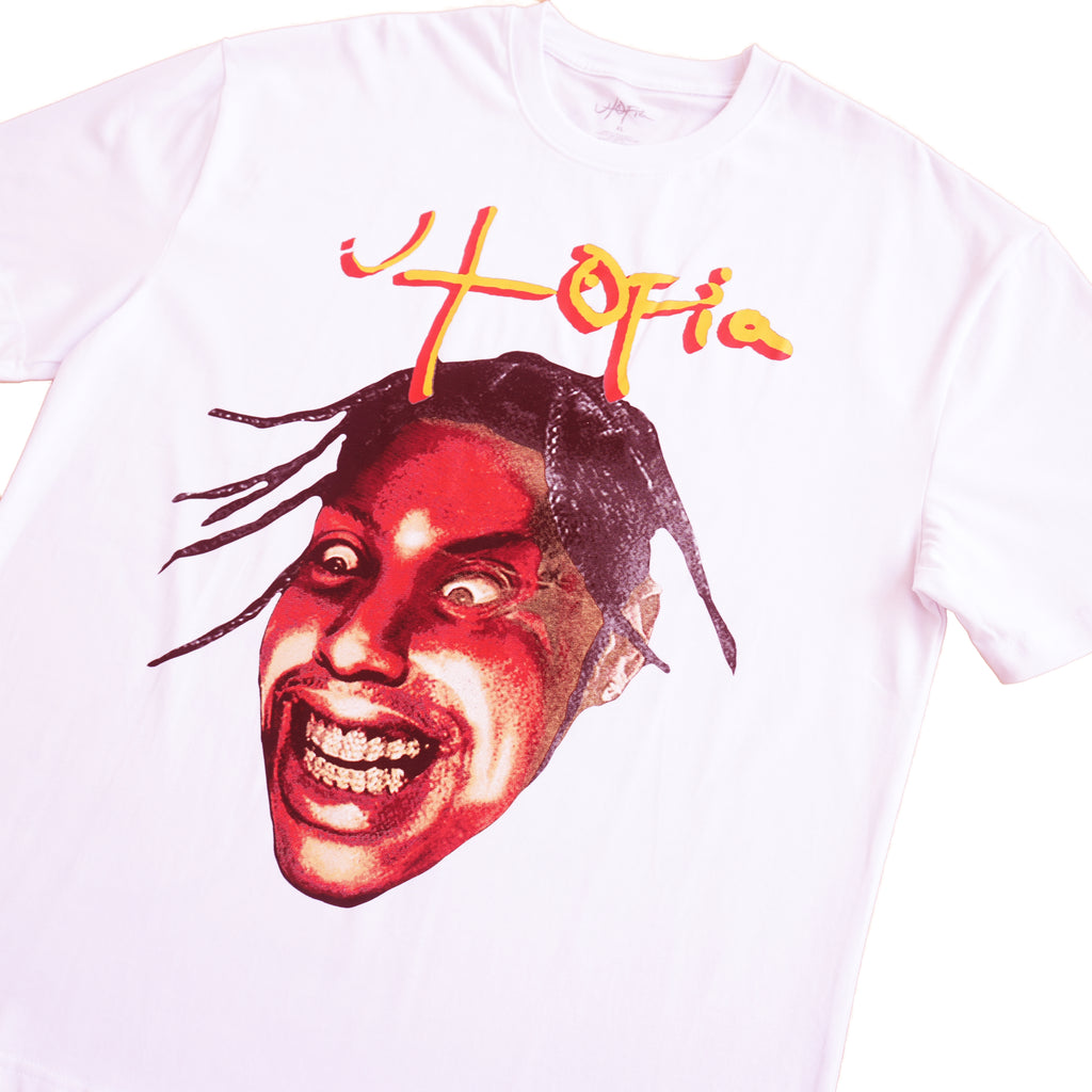 CACTUS JACK BY TRAVIS SCOTT UTOPIA TEE 3 – OFF WHITE