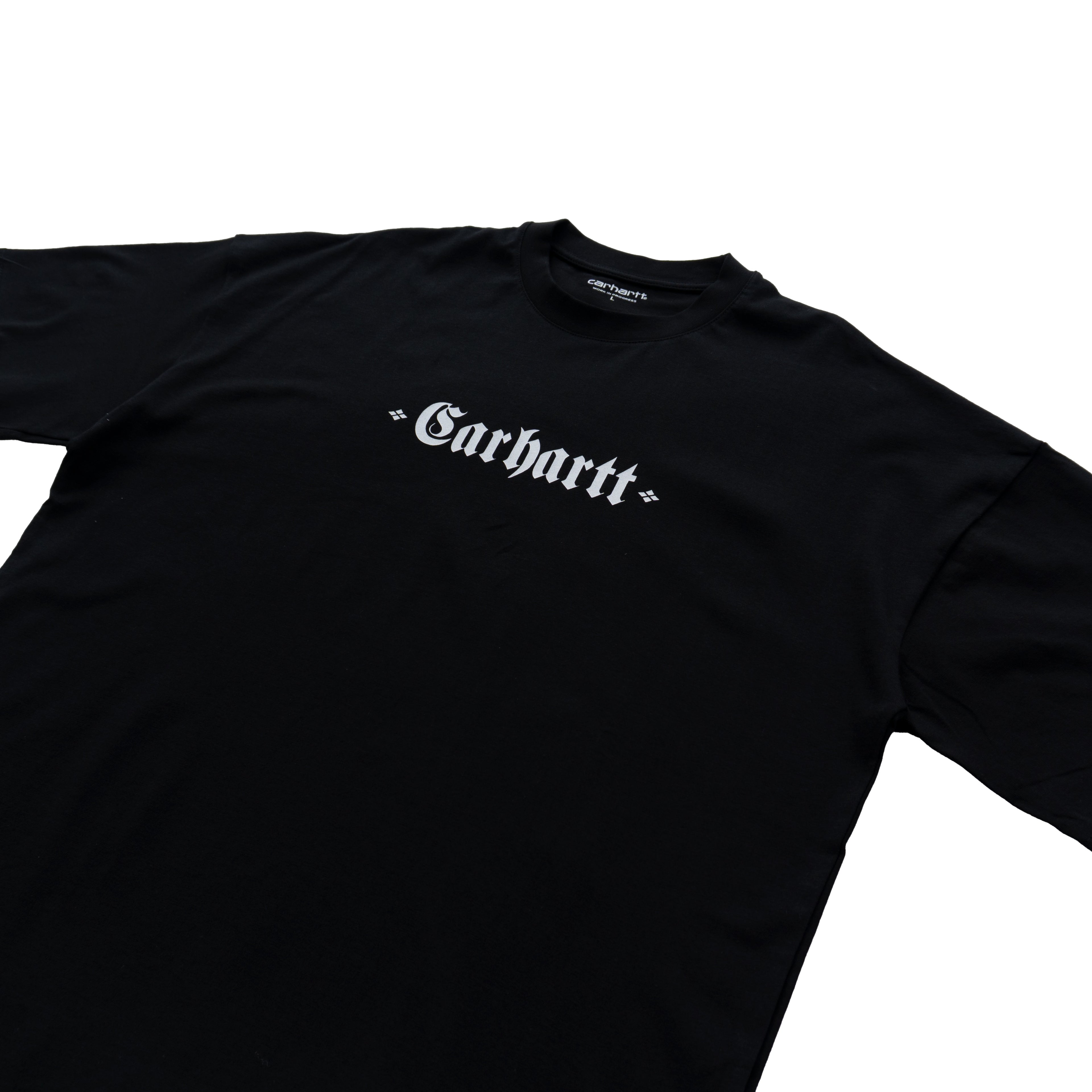 CARHARTT WIP GREATEST HITS GRAPHIC T-SHIRT - BLACK