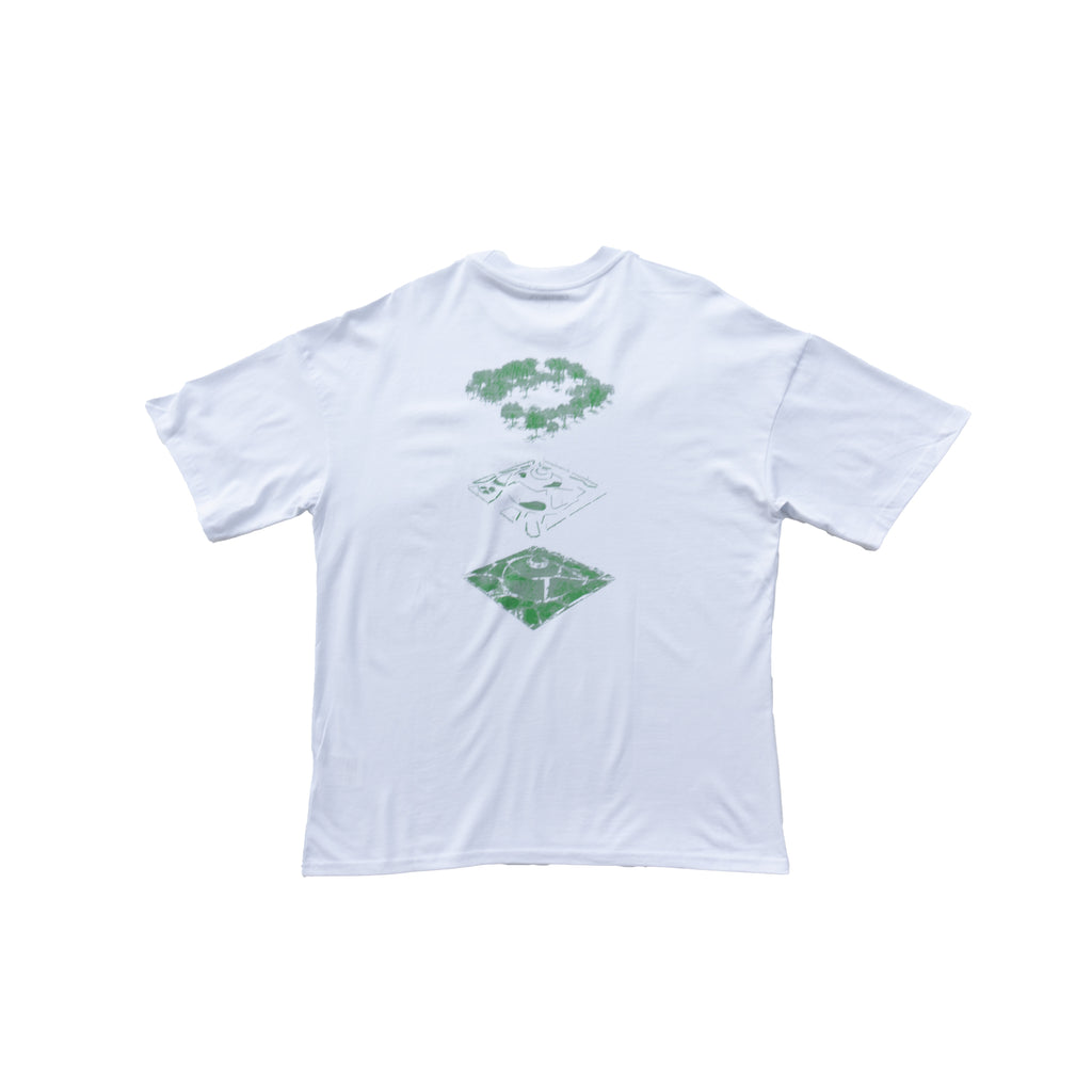 CARHARTT WIP LANDSCAPE GRAPHIC T-SHIRT - WHITE