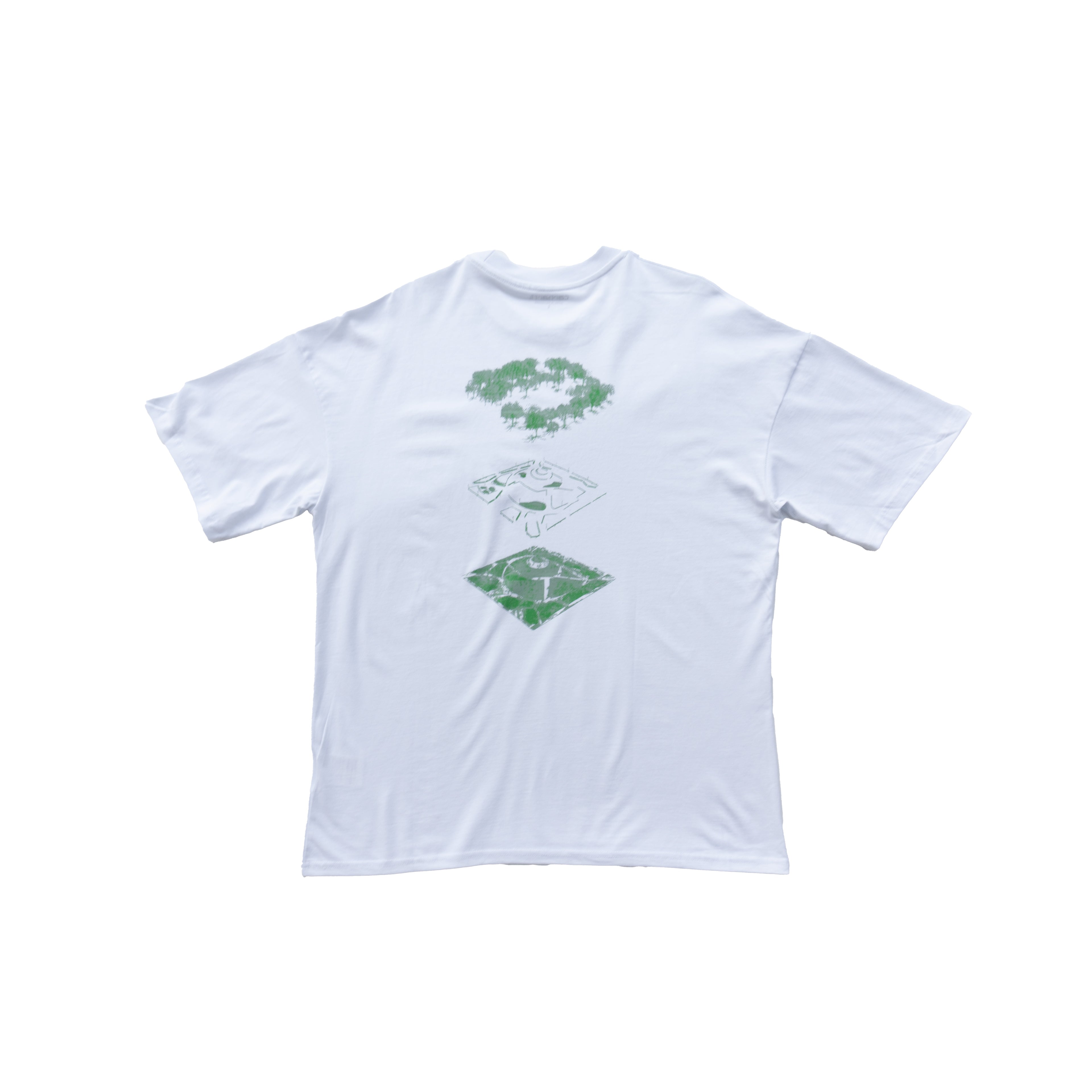 CARHARTT WIP LANDSCAPE GRAPHIC T-SHIRT - WHITE