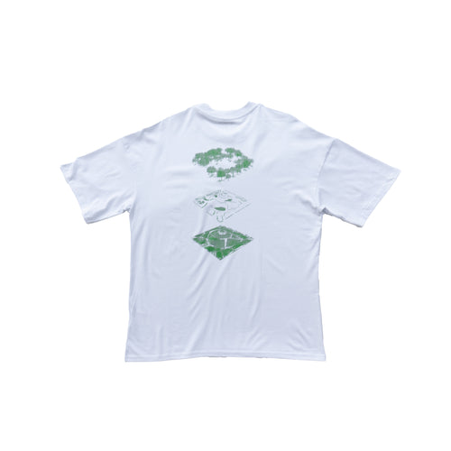 CARHARTT WIP LANDSCAPE GRAPHIC T-SHIRT - WHITE