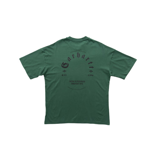 CARHARTT WIP GREATEST HITS GRAPHIC T-SHIRT - GREEN