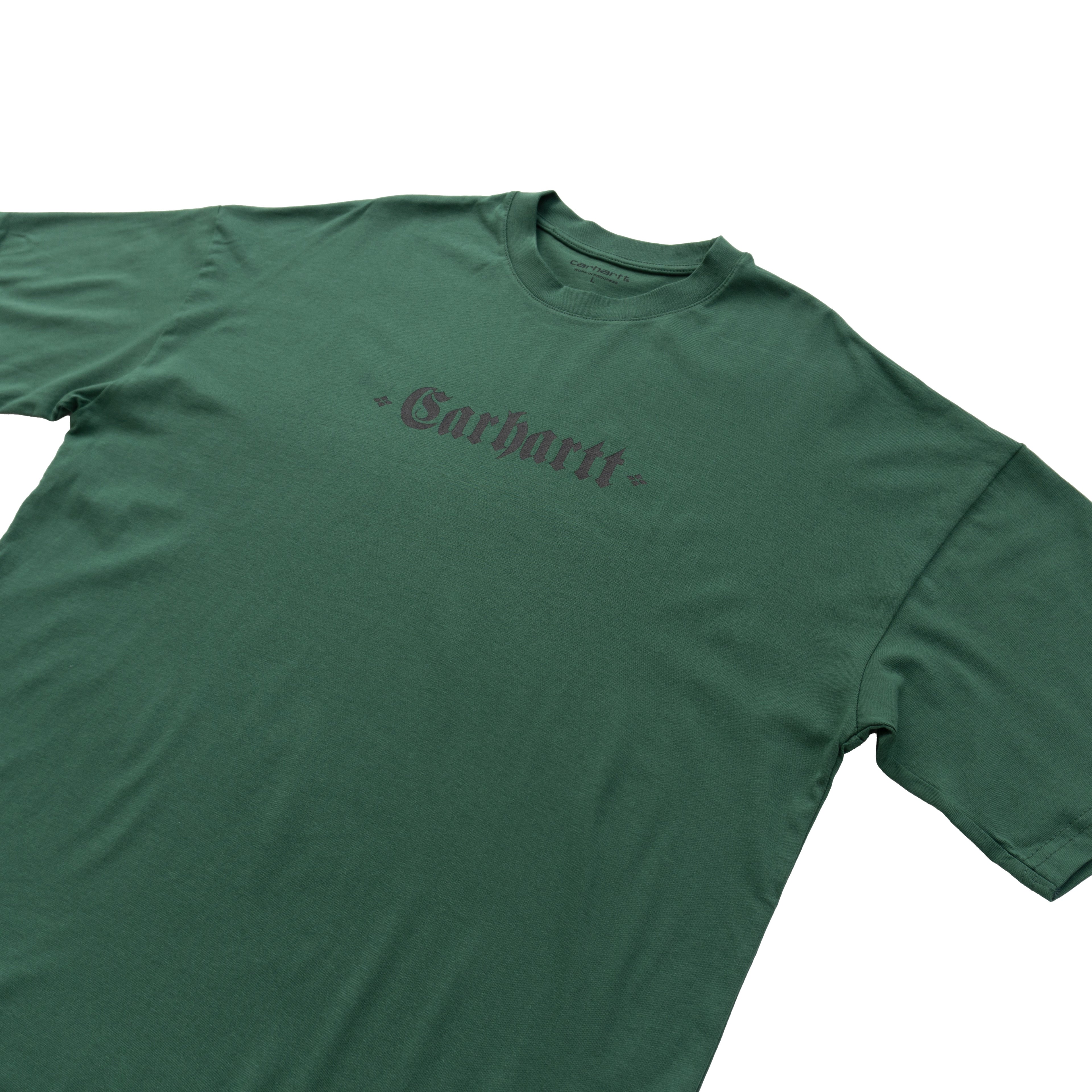 CARHARTT WIP GREATEST HITS GRAPHIC T-SHIRT - GREEN
