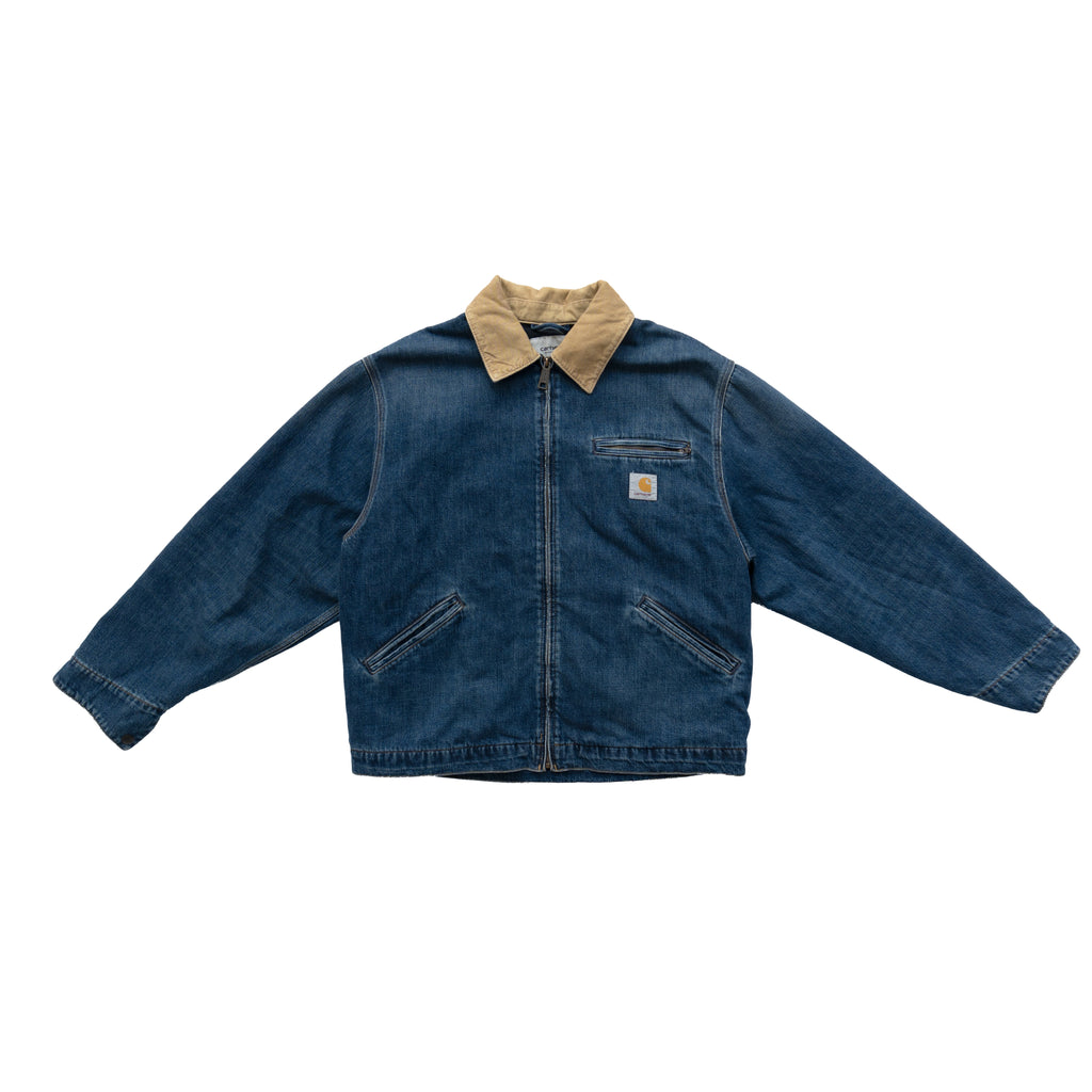 CARHARTT WIP DENIM WORK JACKET – BLUE