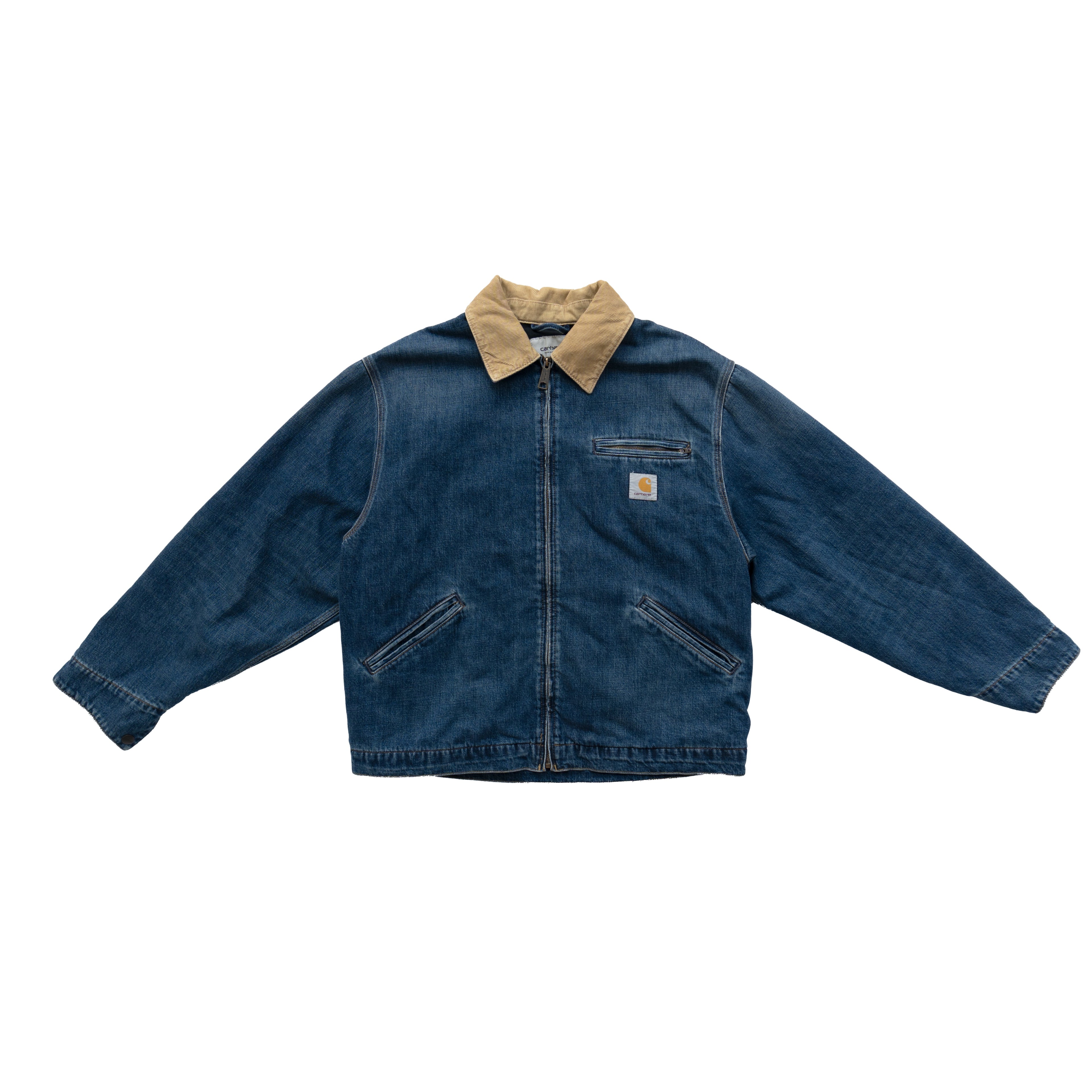 CARHARTT WIP DENIM WORK JACKET – BLUE