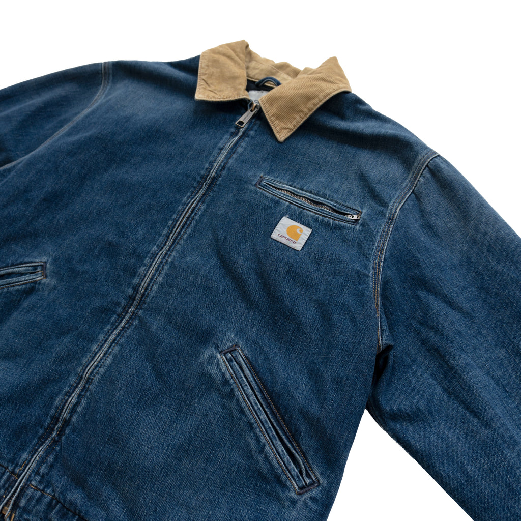 CARHARTT WIP DENIM WORK JACKET – BLUE