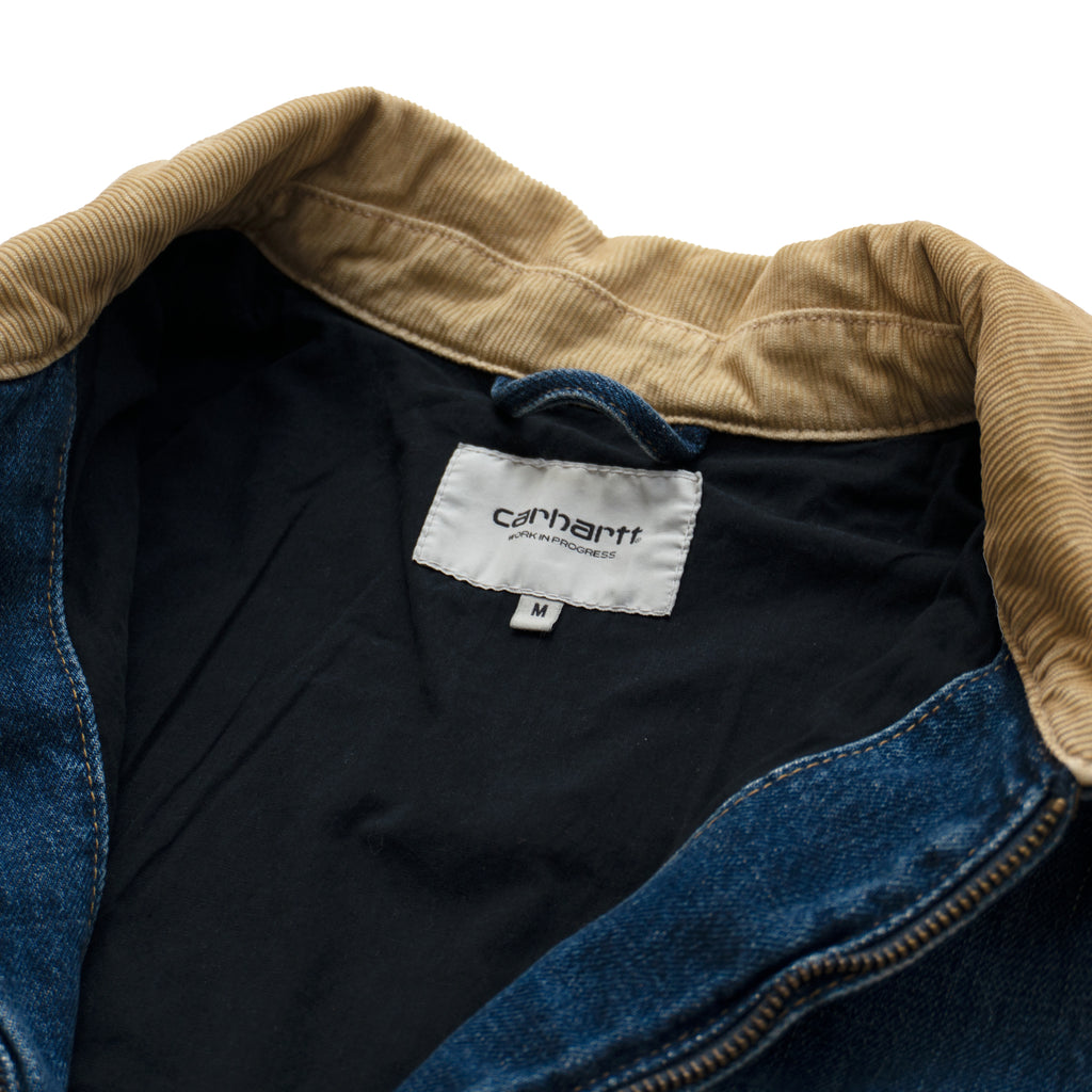 CARHARTT WIP DENIM WORK JACKET – BLUE