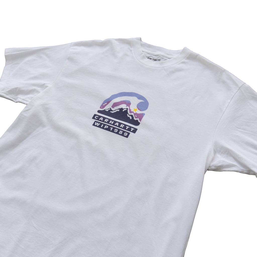 CARHARTT WIP MOUNTAIN GRAPHIC T-SHIRT – WHITE