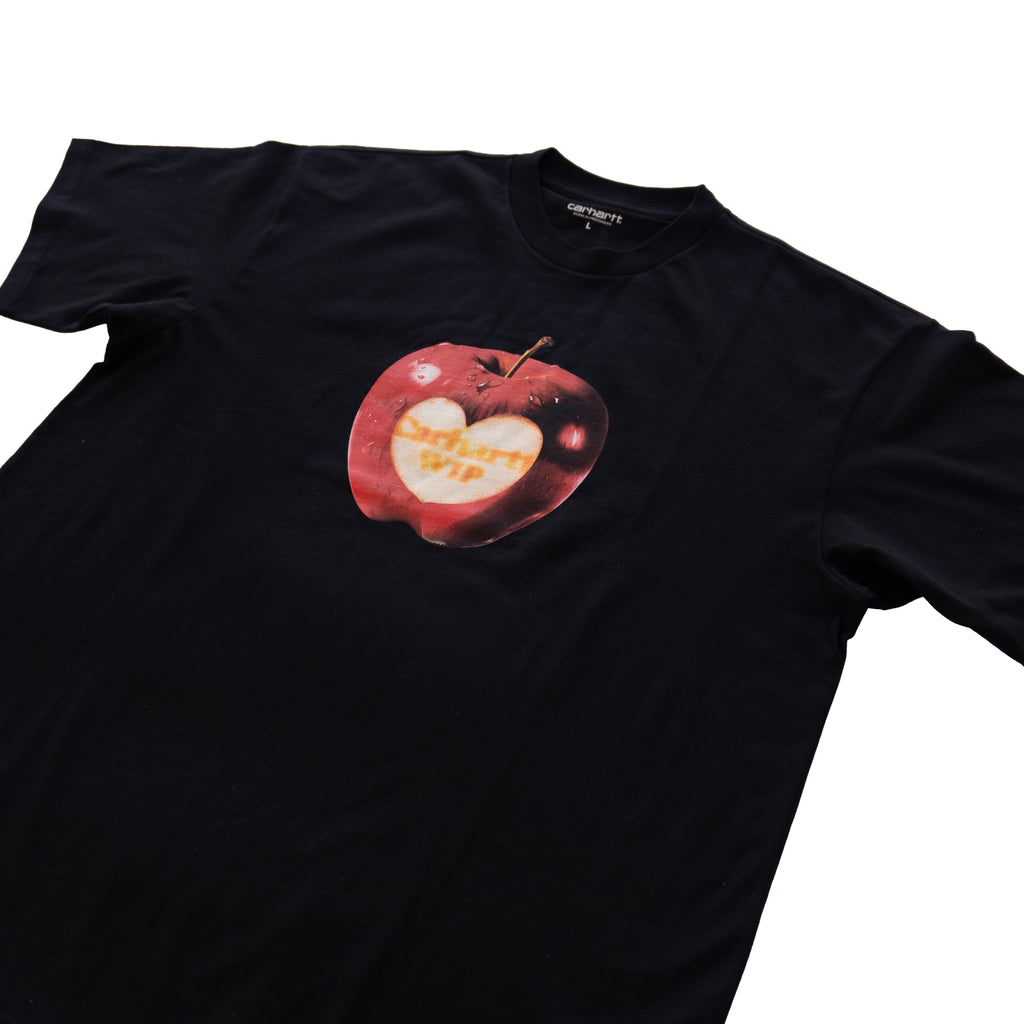 CARHARTT WIP APPLE GRAPHIC T-SHIRT – BLACK