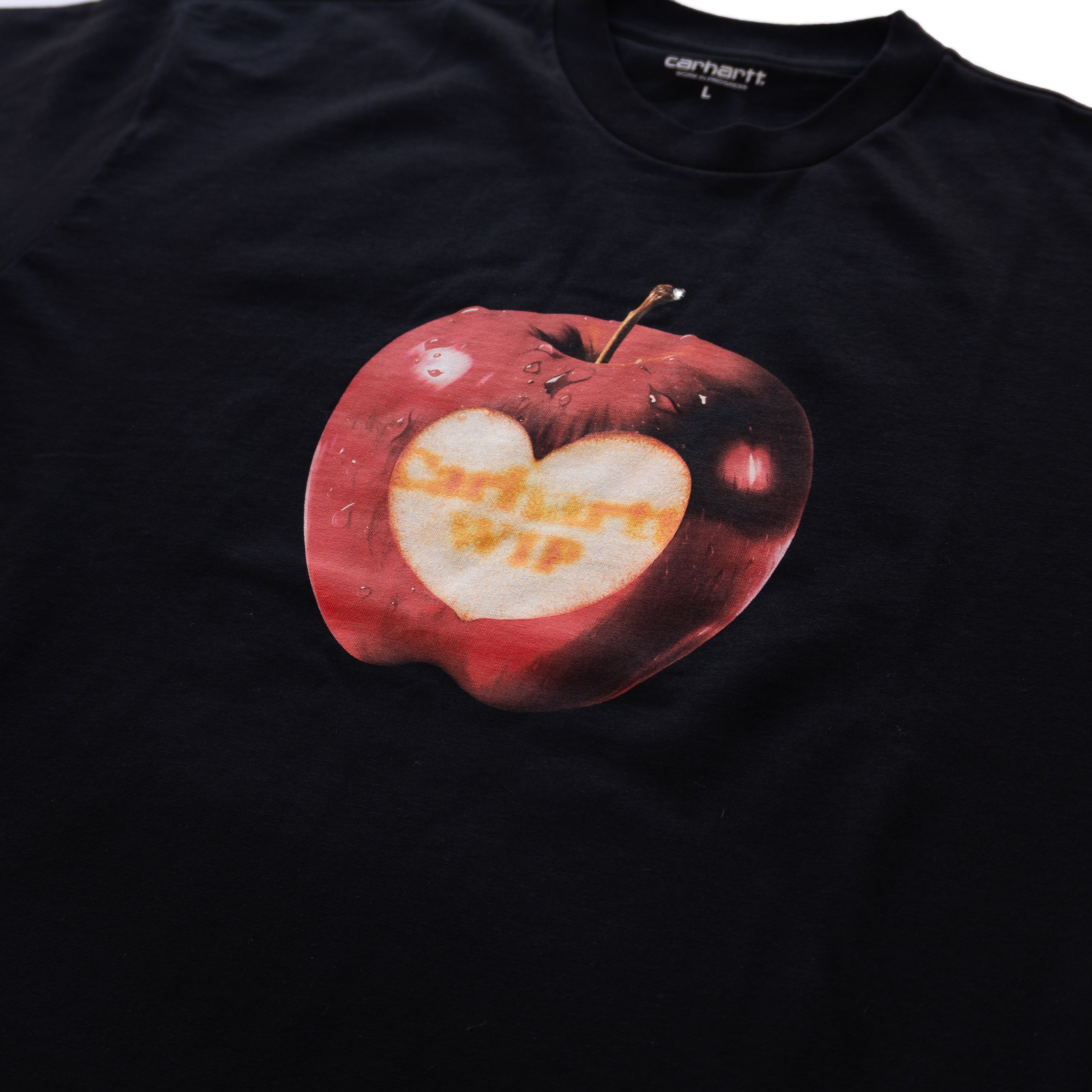 CARHARTT WIP APPLE GRAPHIC T-SHIRT – BLACK