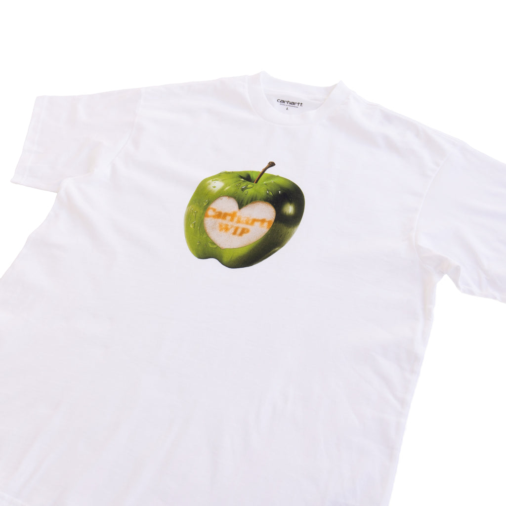 CARHARTT WIP APPLE GRAPHIC T-SHIRT – WHITE