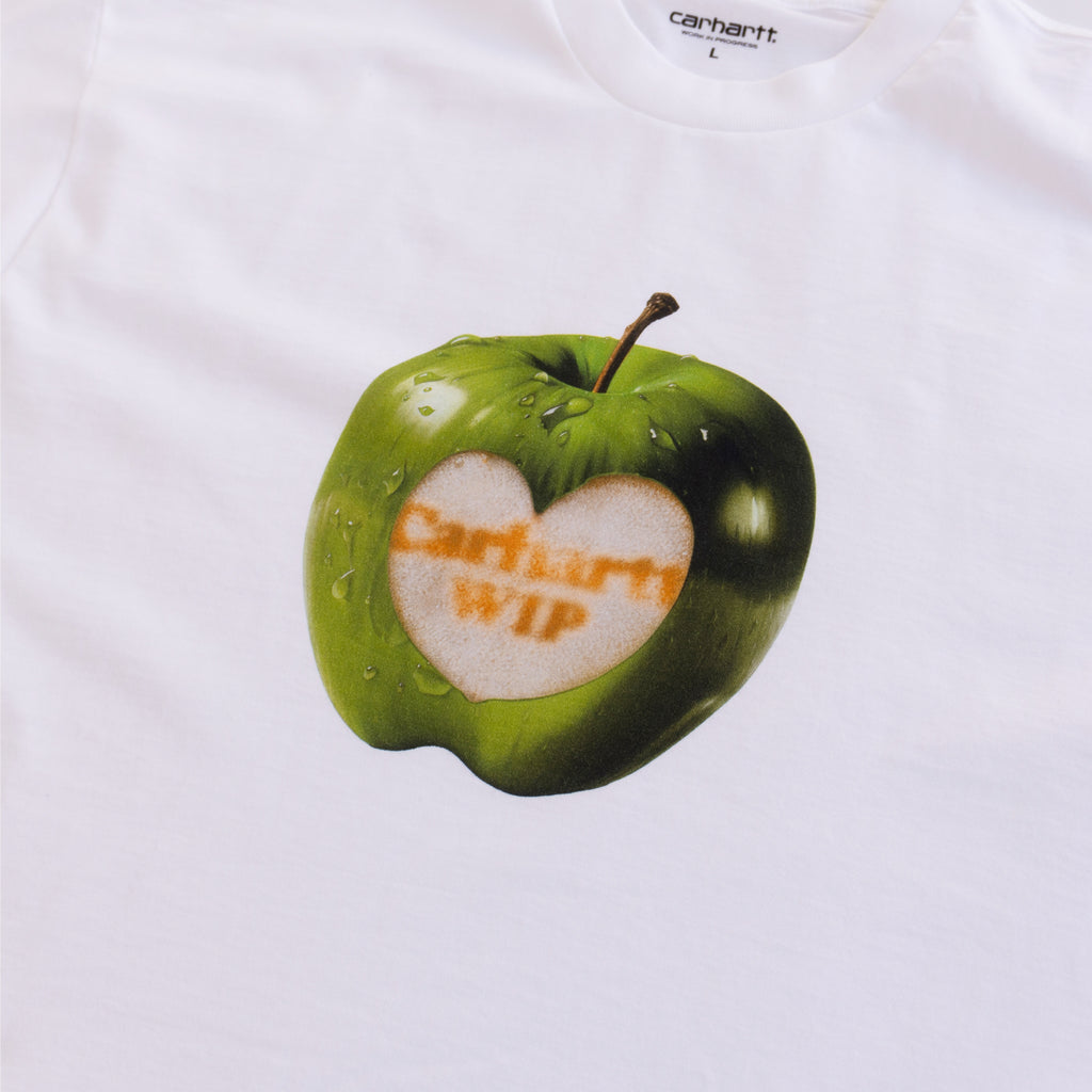 CARHARTT WIP APPLE GRAPHIC T-SHIRT – WHITE