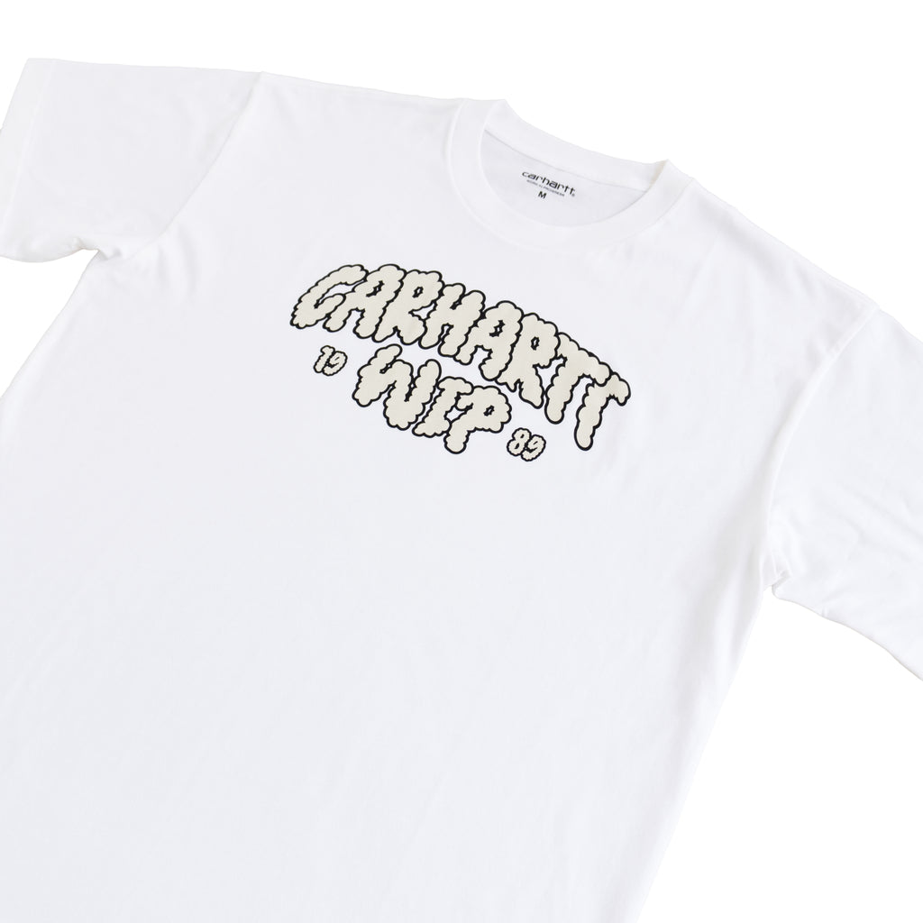 CARHARTT WIP CLOUD SCRIPT T-SHIRT - WHITE