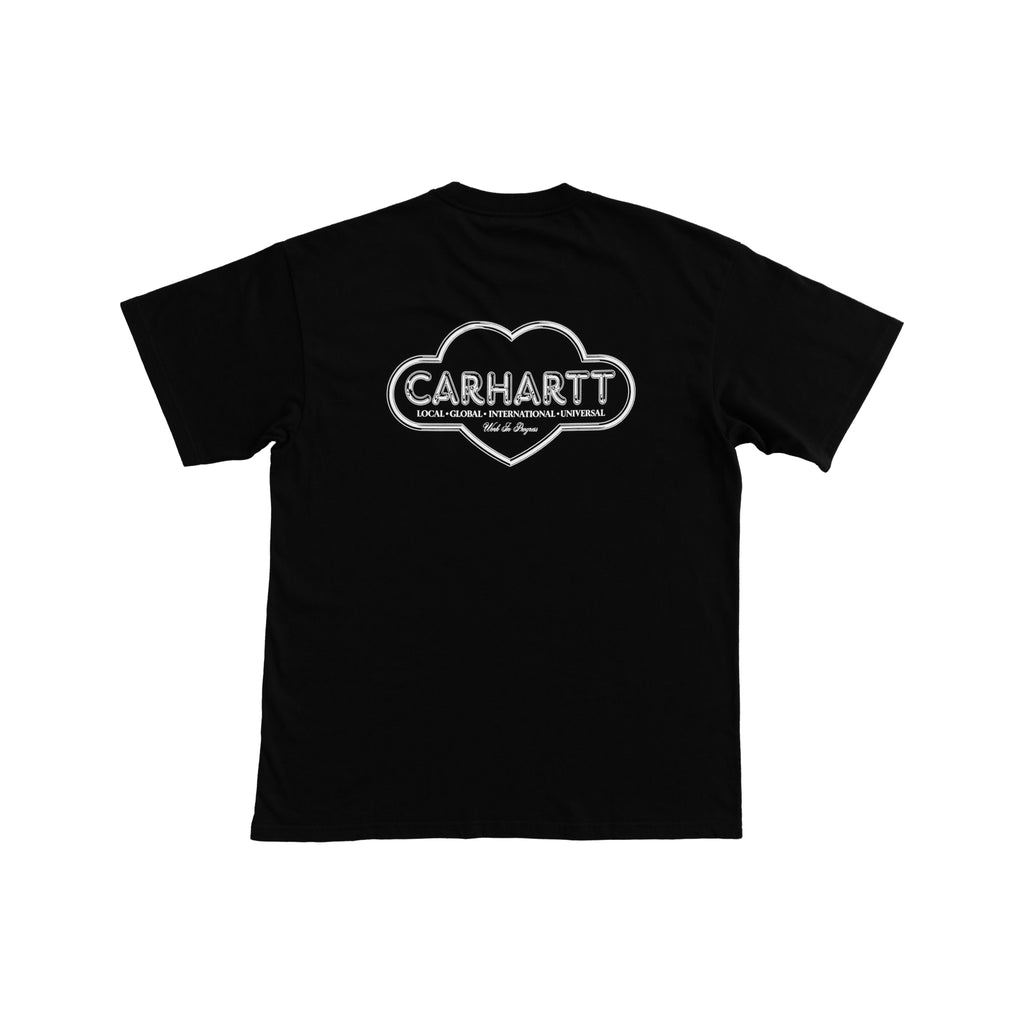CARHARTT WIP CLOUD HEART T-SHIRT – BLACK