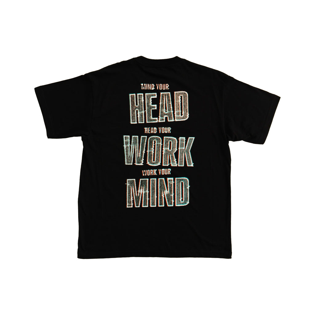 CARHARTT WIP HEAD WORK MIND T-SHIRT – BLACK