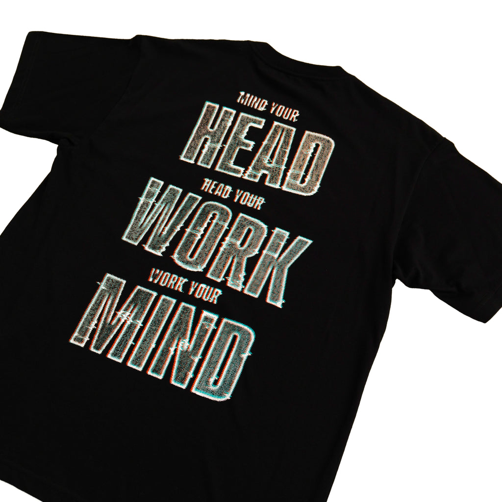 CARHARTT WIP HEAD WORK MIND T-SHIRT – BLACK