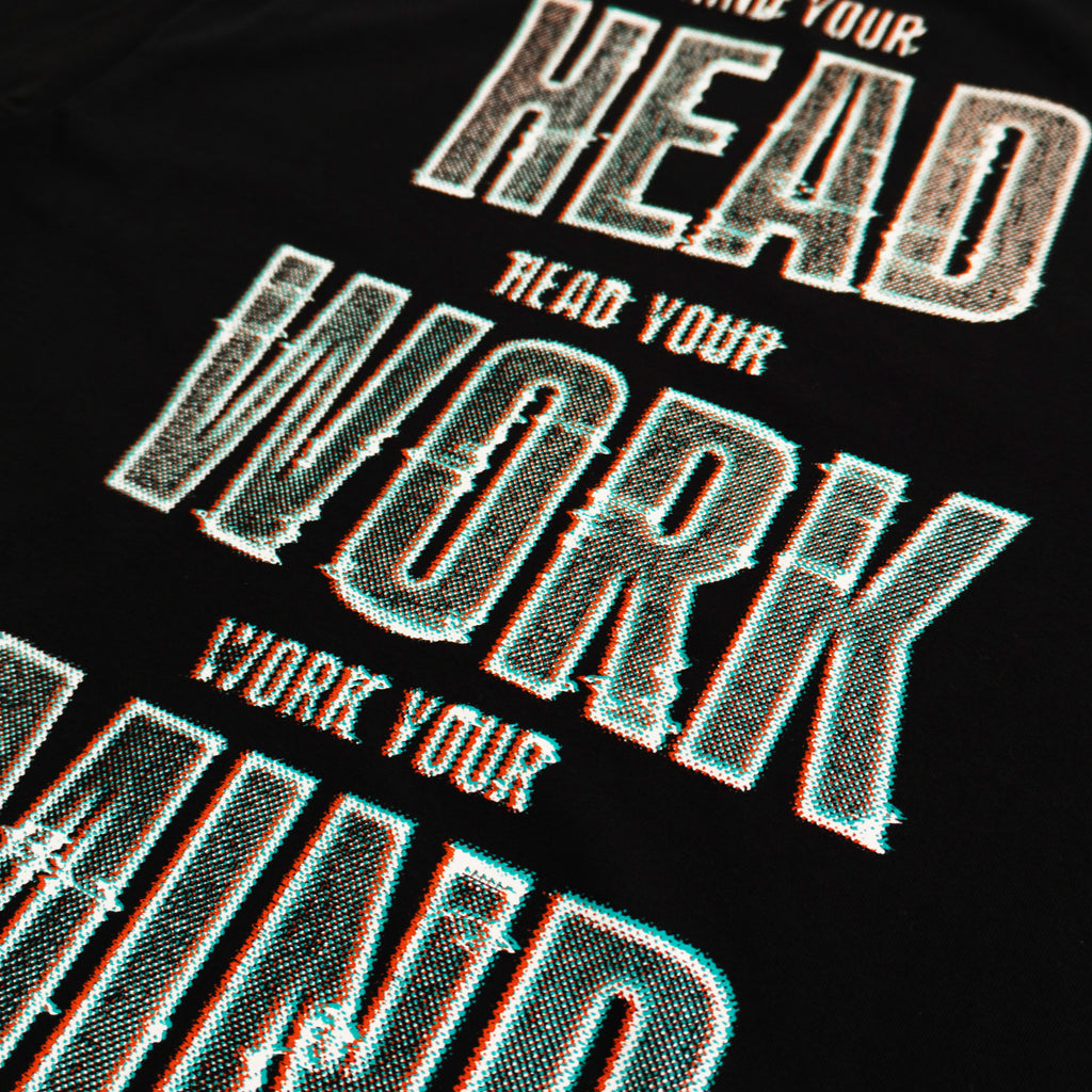 CARHARTT WIP HEAD WORK MIND T-SHIRT – BLACK