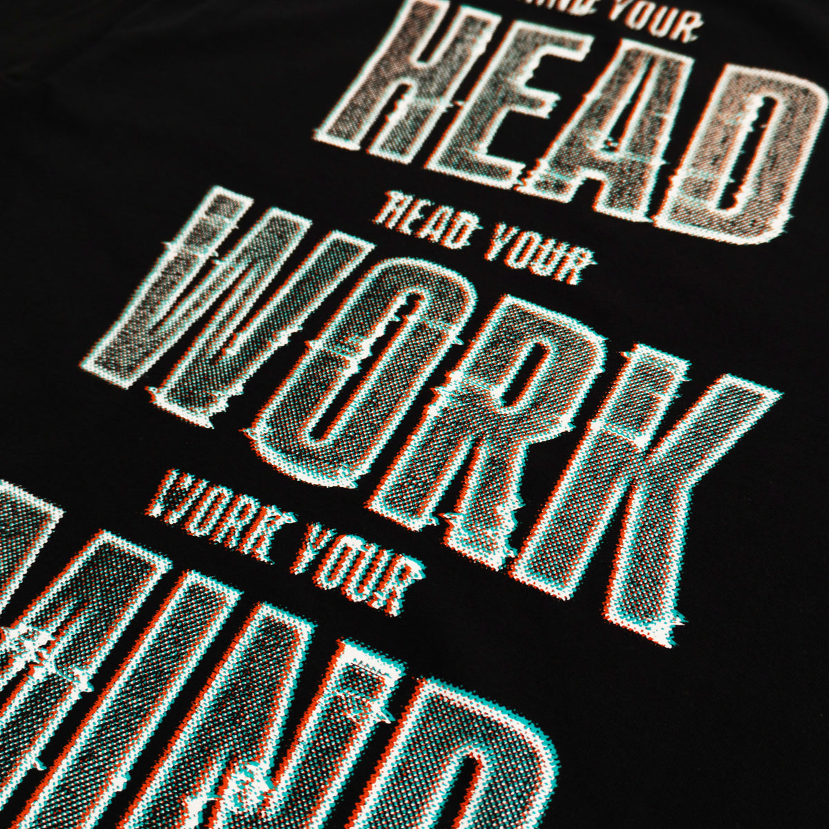 CARHARTT WIP HEAD WORK MIND T-SHIRT – BLACK