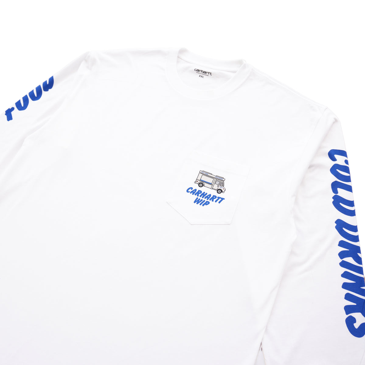 CARHARTT WIP FOOD TRUCK LONG SLEEVE T-SHIRT – WHITE