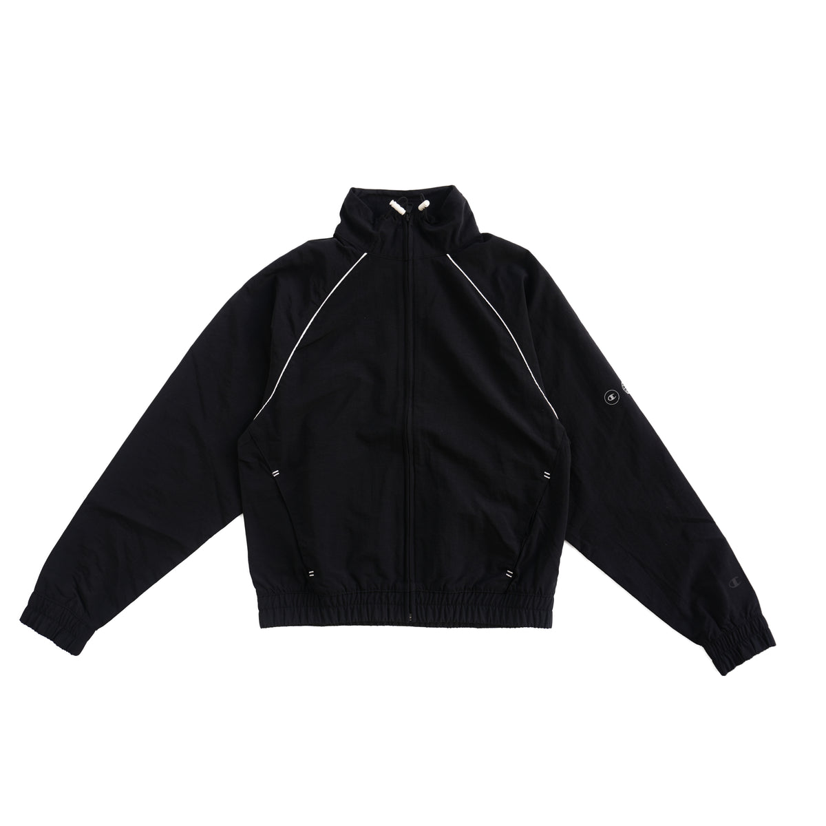 CHAMPION FULL ZIP TRACK JACKET – BLACK