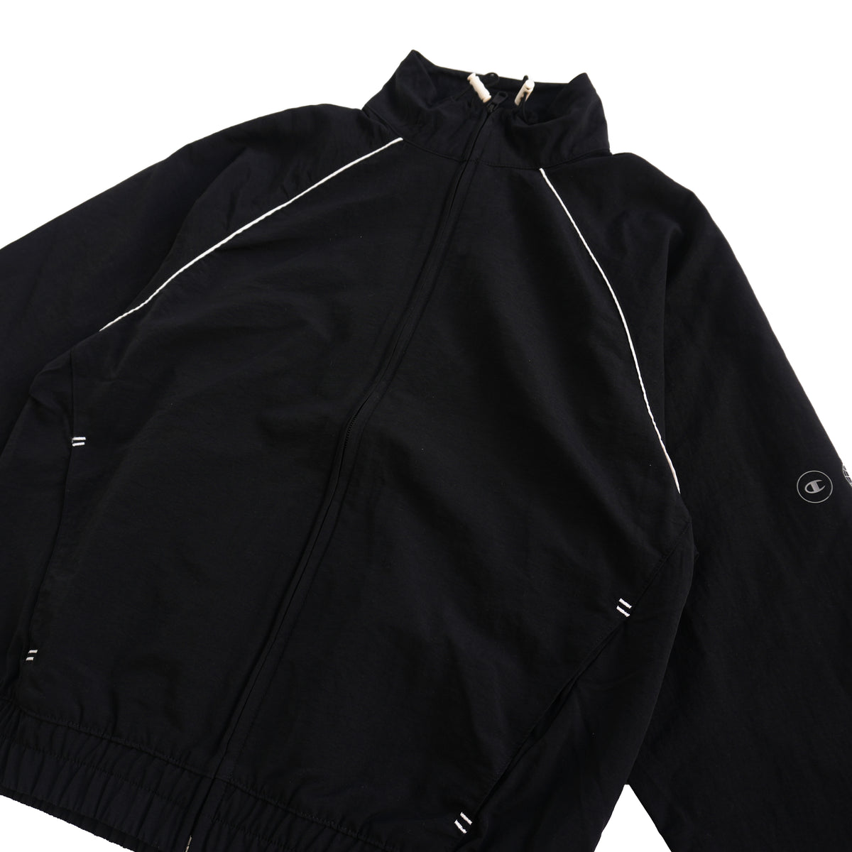 CHAMPION FULL ZIP TRACK JACKET – BLACK