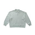 CHAMPION TONAL C LOGO POLO SWEATSHIRT – PALE MINT