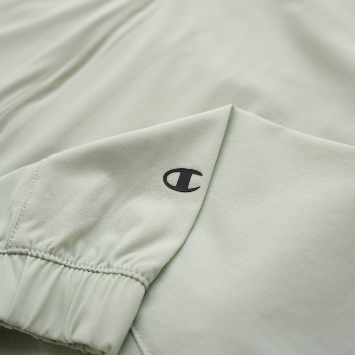 CHAMPION FULL-ZIP COLLARED JACKET – PALE SAGE