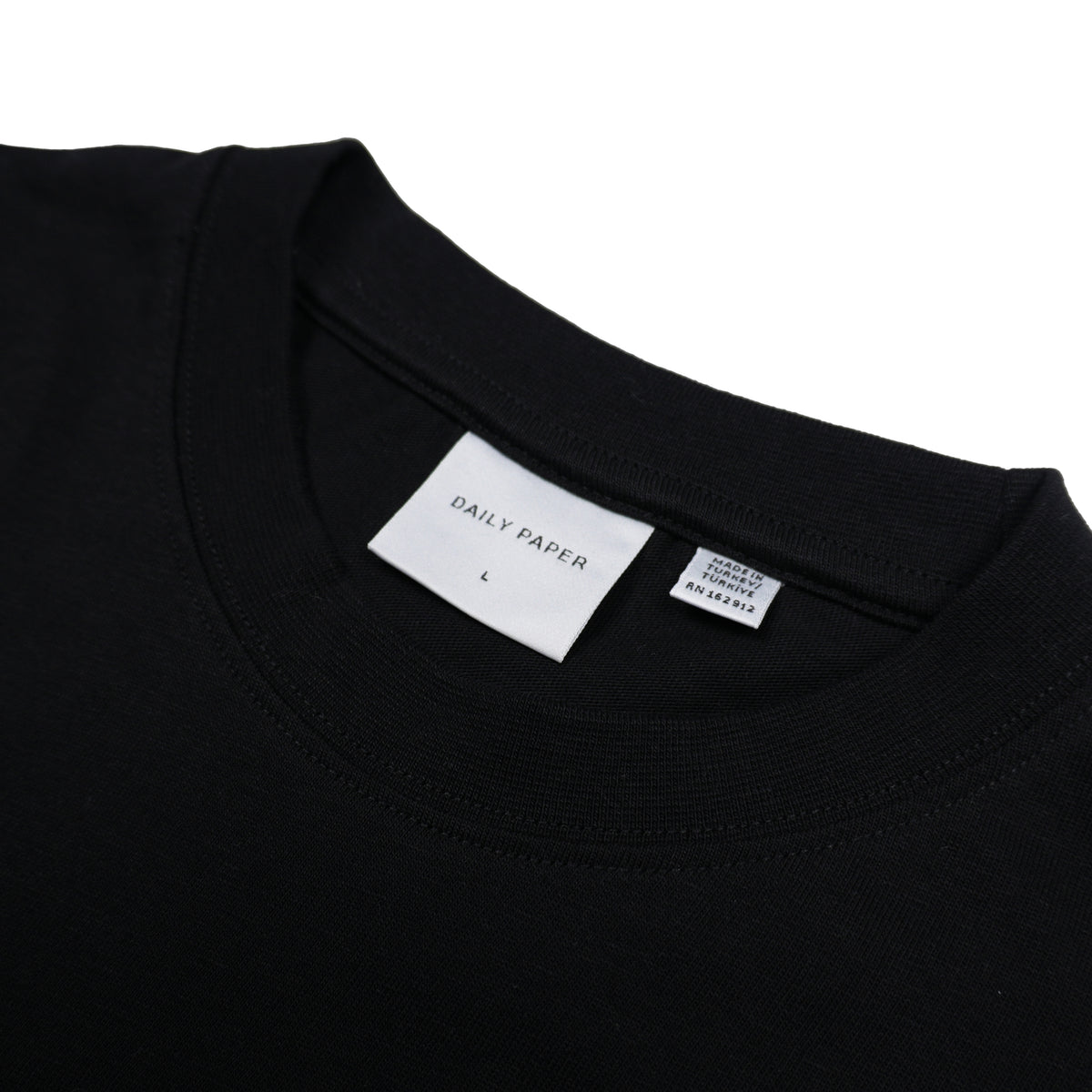 DAILY PAPER GRAPHIC LOGO T-SHIRT – ZWART
