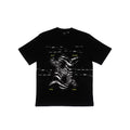 DAILY PAPER GLITCH GRAPHIC T-SHIRT – BLACK