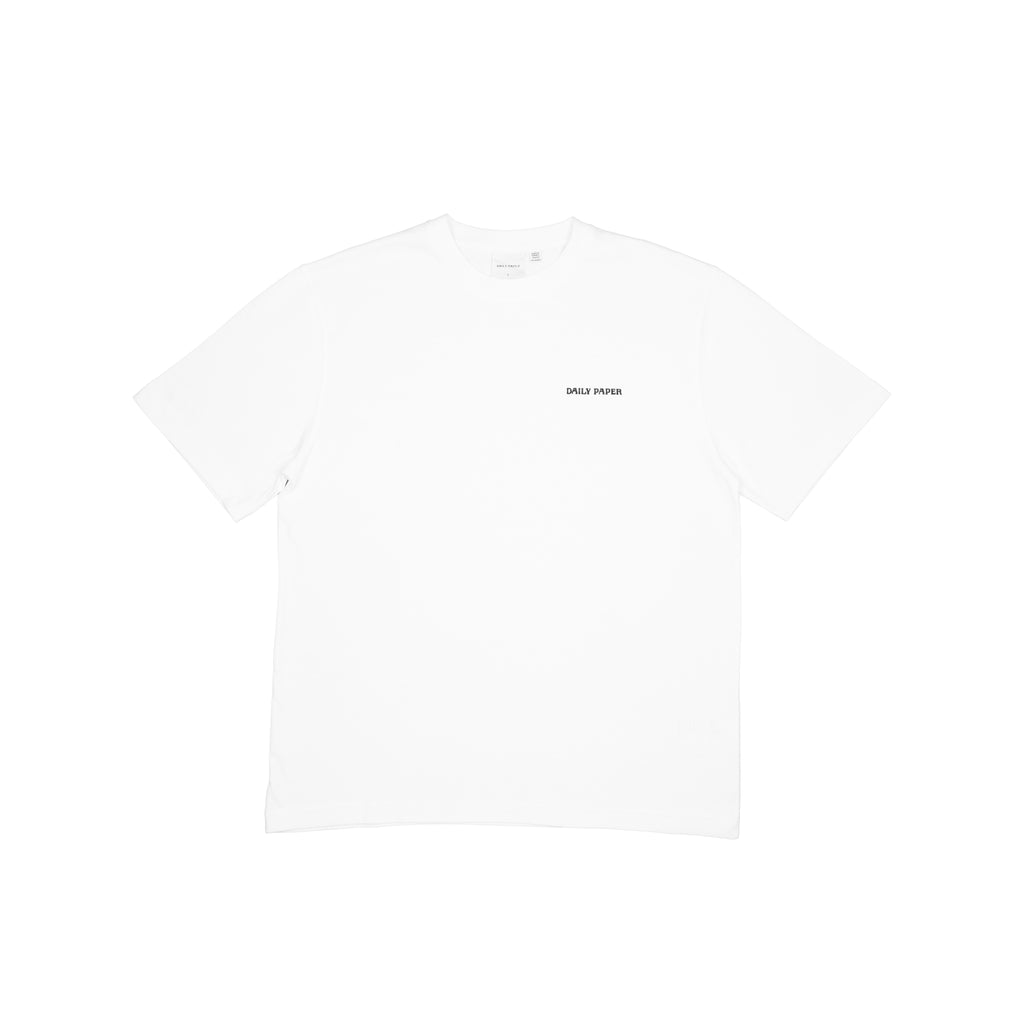 DAILY PAPER LOGO T-SHIRT – WHITE